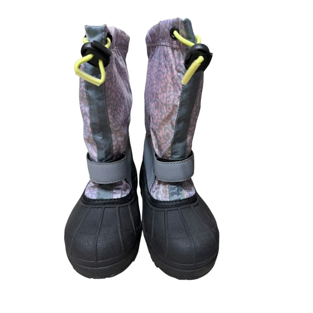 Columbia Powderbug Plus II Winter Snow Boots Kids Size 1Y Youth No Box